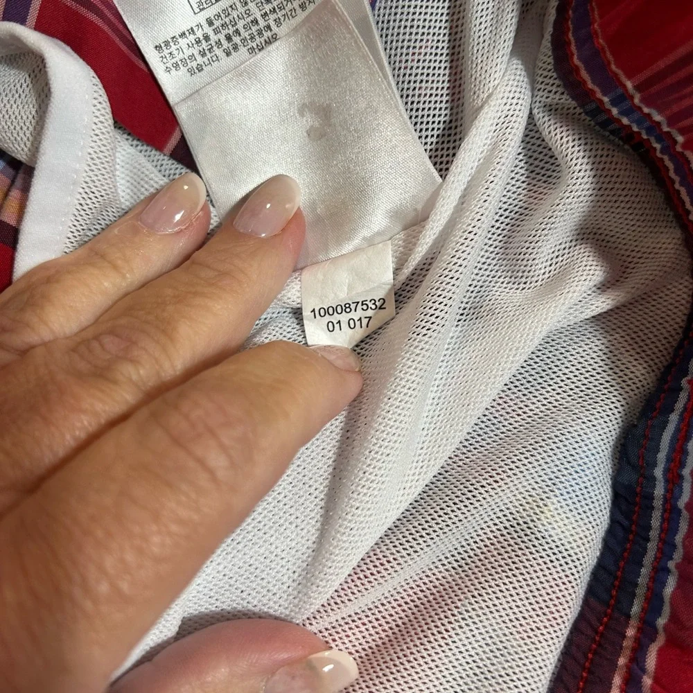 Brooks Brothers Plaid Swim Trunks with Liner XL. Pockets